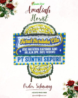 Papan Bunga Duka di Unyur