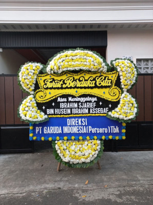 Papan Bunga Duka di Unyur