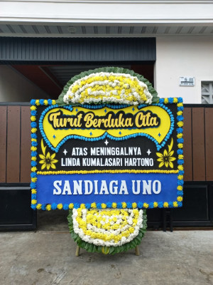 Papan Bunga Duka di Unyur