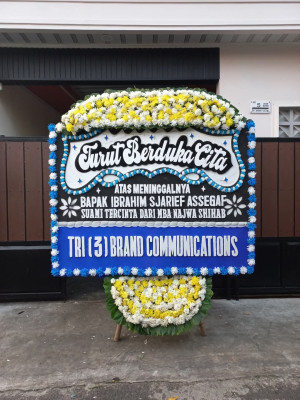 Papan Bunga Duka di Unyur